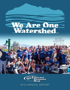 Annual report cover